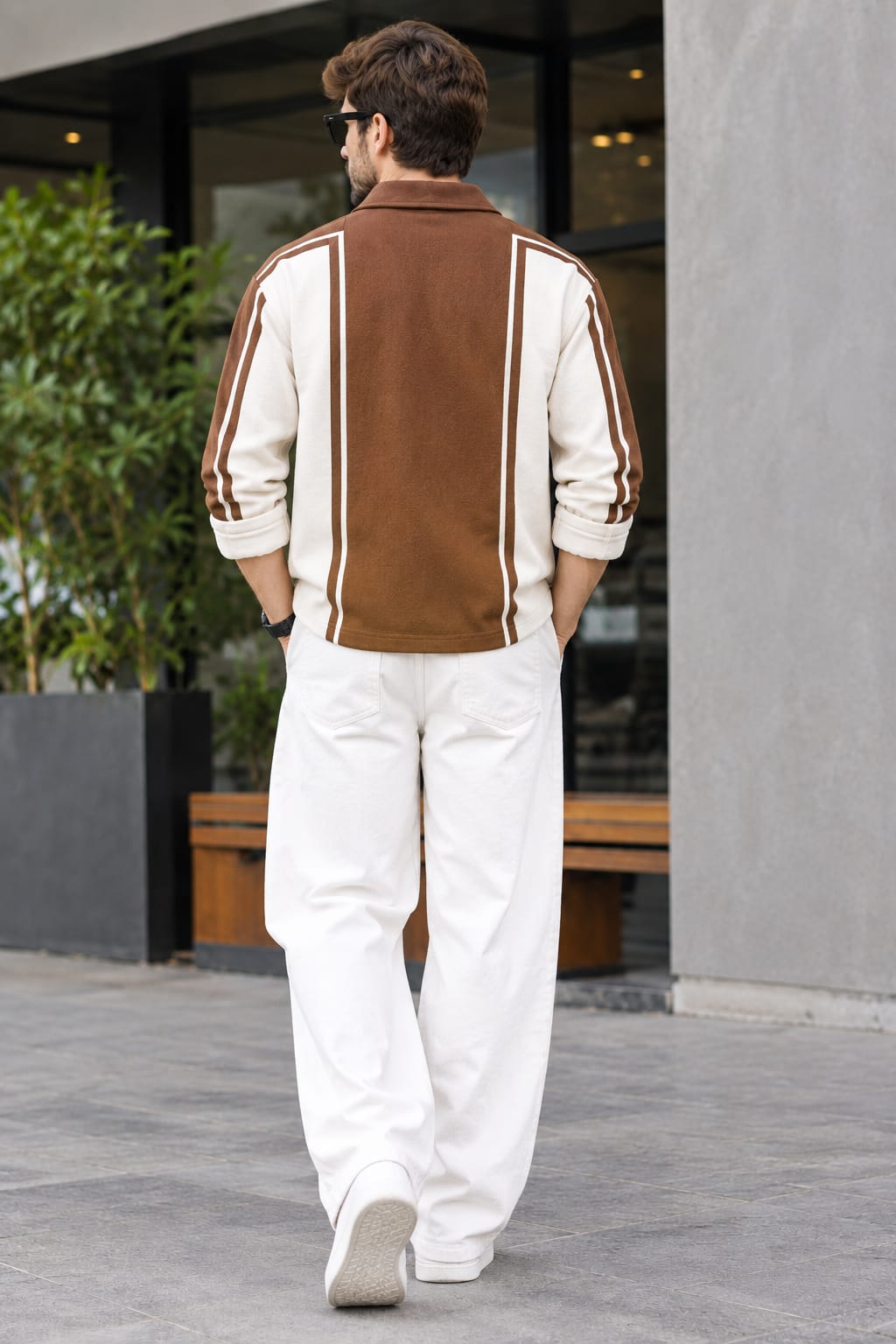 Men’s Premium Color Block Sweatshirt & Trouser Combo | Stylish Full Sleeve Top & Bottom Set